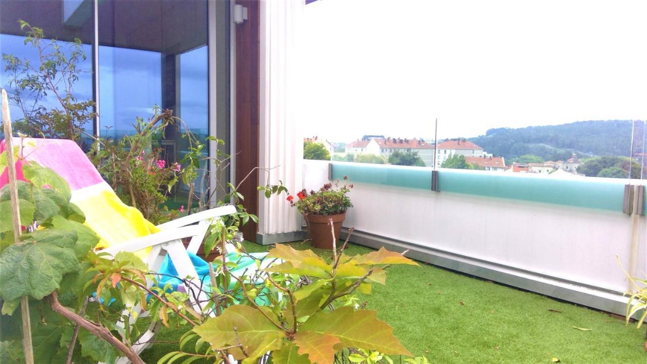 Preciosa Habitacion Doble En Atico Con Terraza Appartement Santiago de Compostella Buitenkant foto